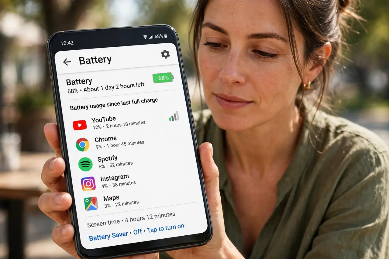 Adaptive Battery Limits an App You Need — photo showing the situation described in the guide.