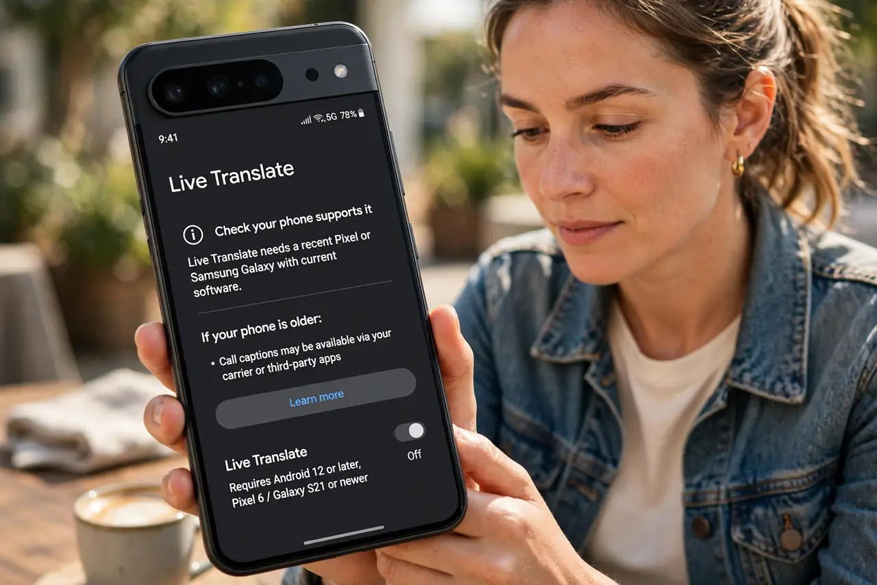 Check your phone supports it.