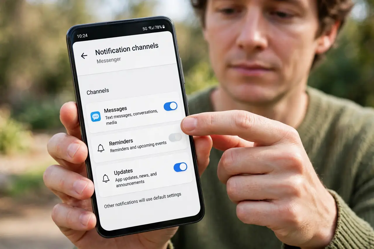 Android Notification Channels, Explained Simply — photo showing the situation described in the guide.