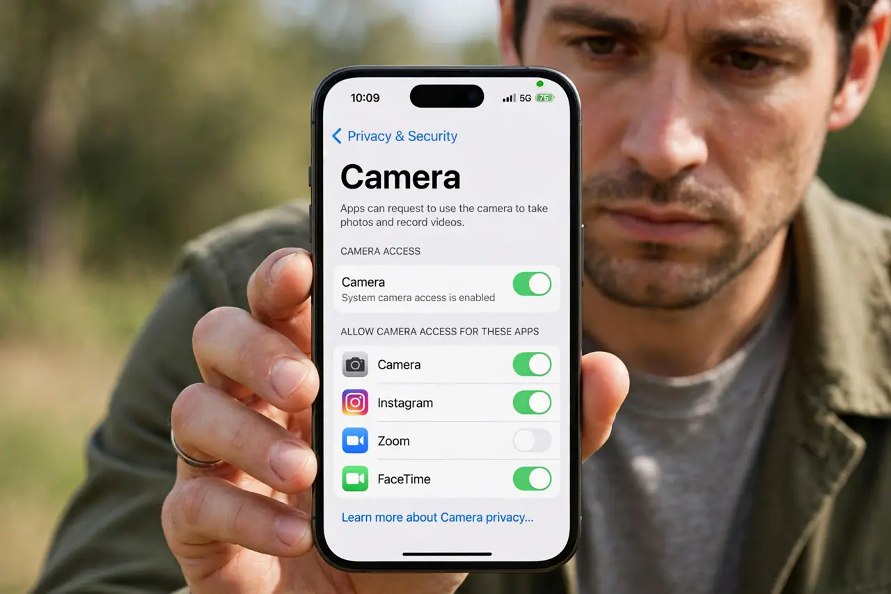App Camera Permission Always On? Fix It — photo showing the situation described in the guide.