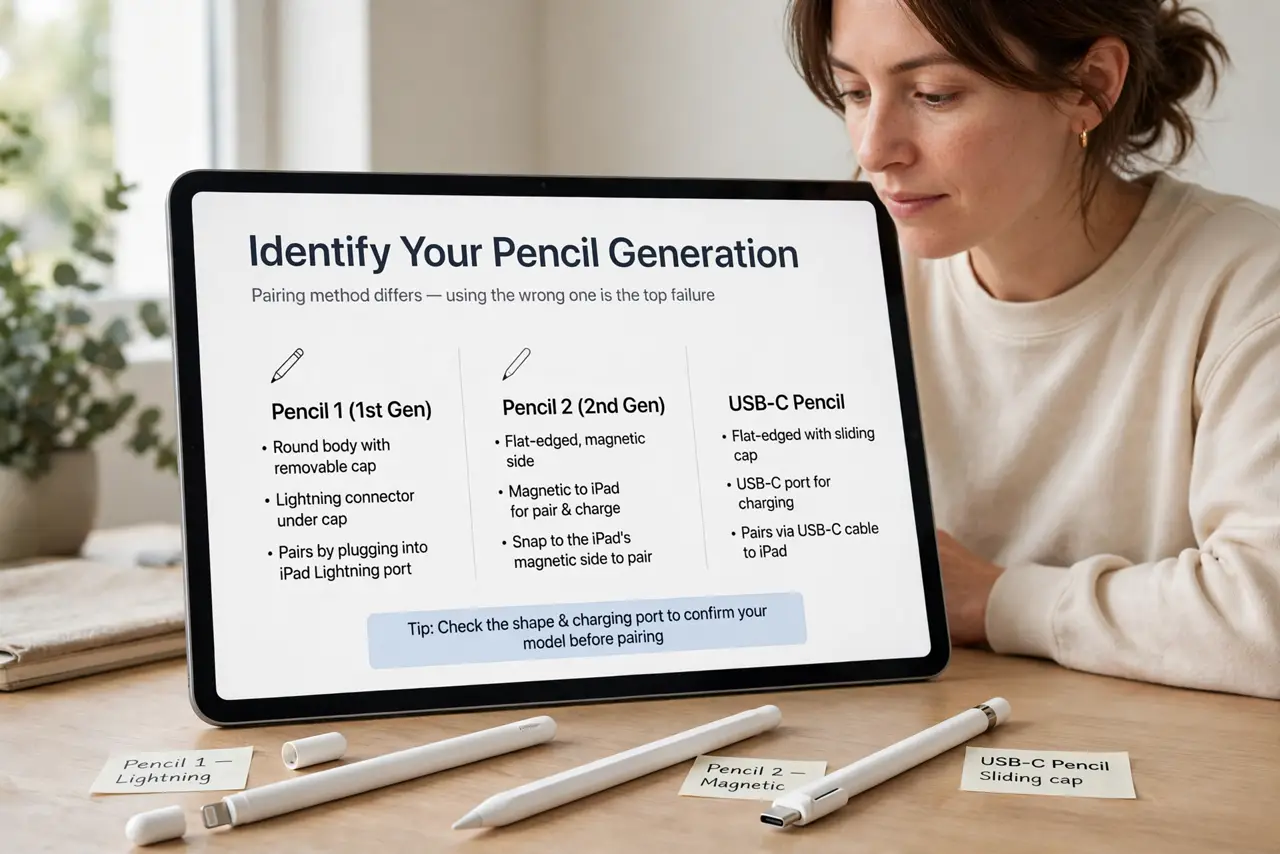 Identify your Pencil generation.