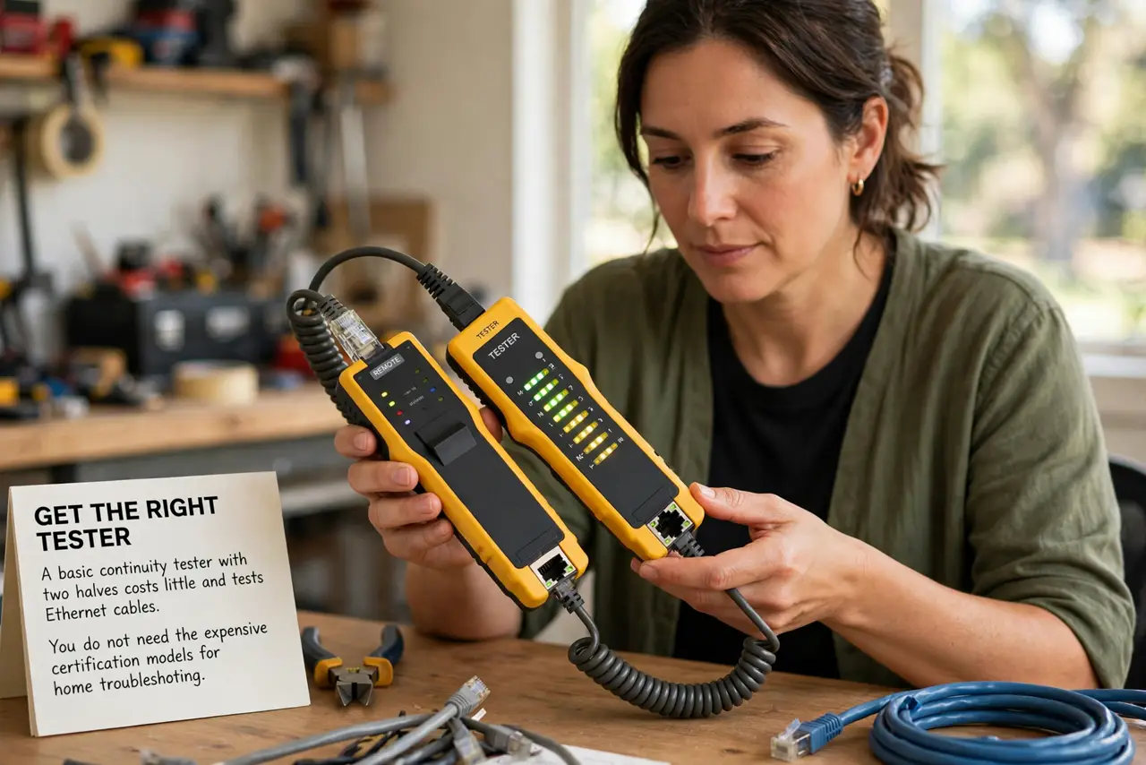 Get the right tester.