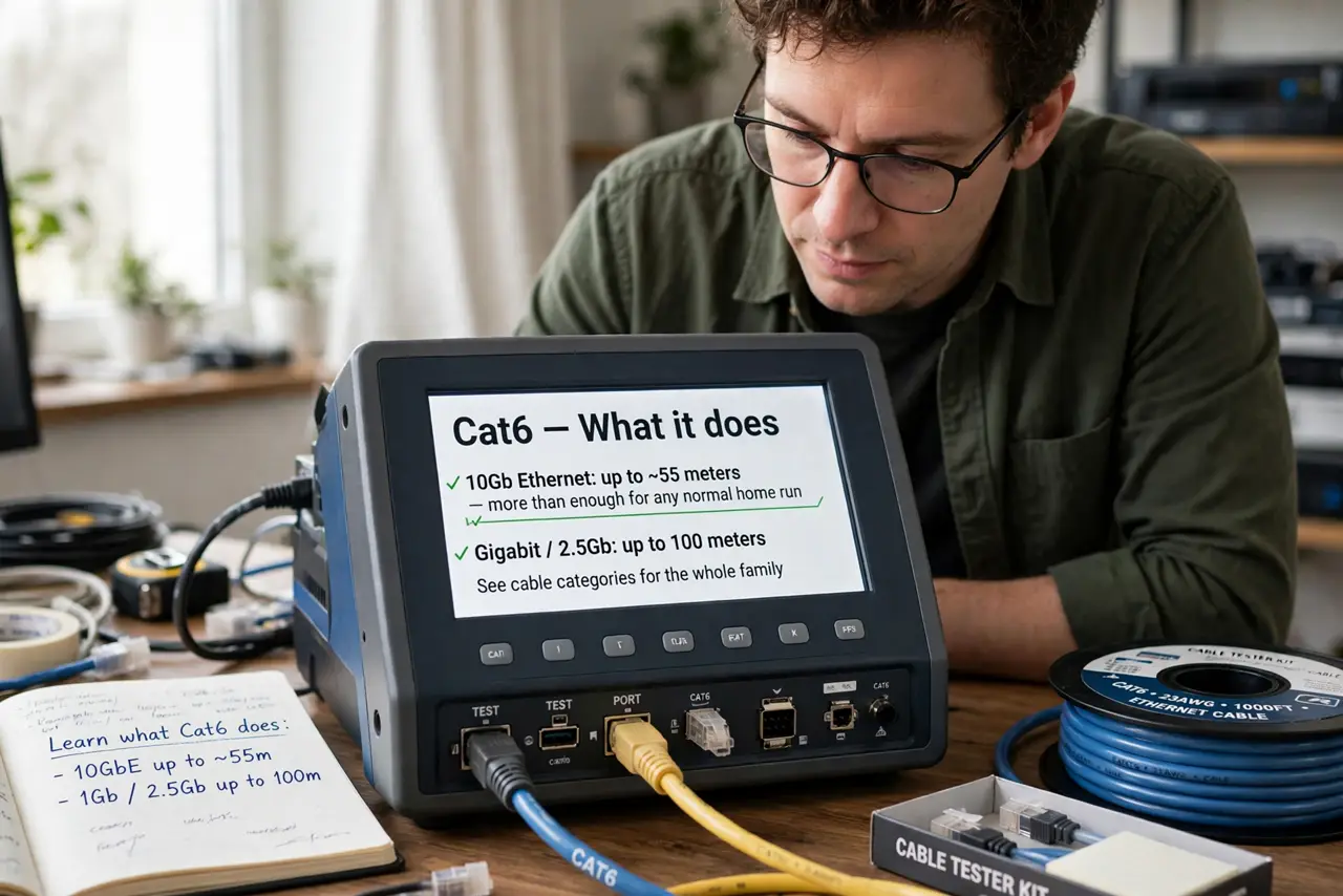 Learn what Cat6 does.