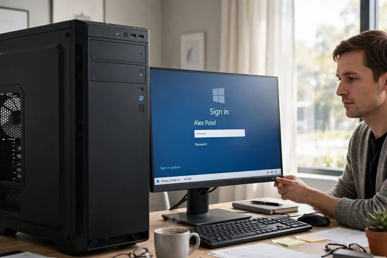 DisplayPort No Signal After Sleep? Fix It — photo showing the situation described in the guide.
