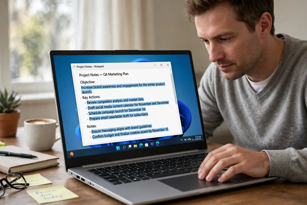 Person performing step 1 of Document Spellcheck Language Wrong? Fix It