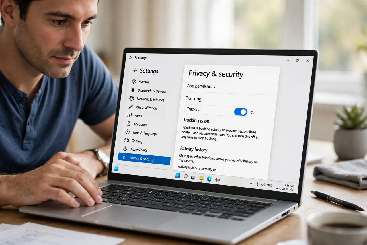 Person performing step 1 of Document Track Changes Shows Everyone? Fix It