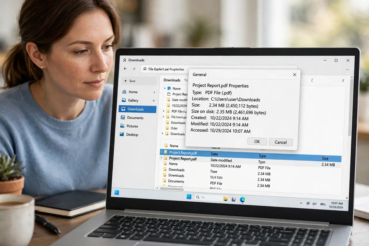 Person performing step 1: Check the actual file size. Find the file and check its size. Knowing whether it is slightly over or far over the limit decides whether...
