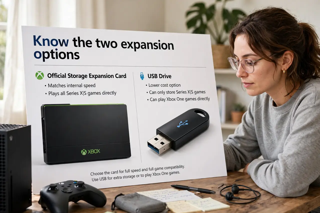 Know the two expansion options.