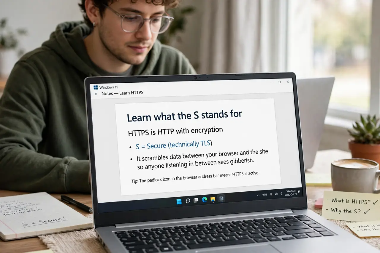 Learn what the S stands for.