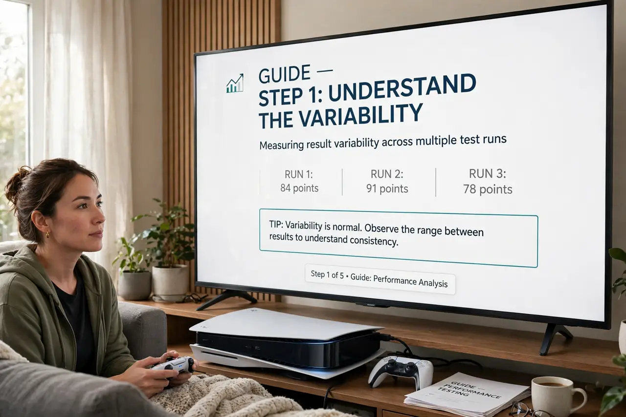 A person doing the guide's first step: Understand the variability.