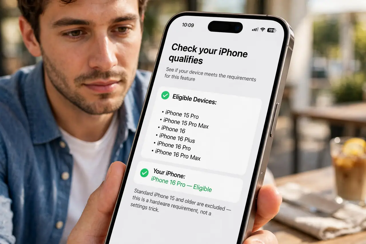 Check your iPhone qualifies.