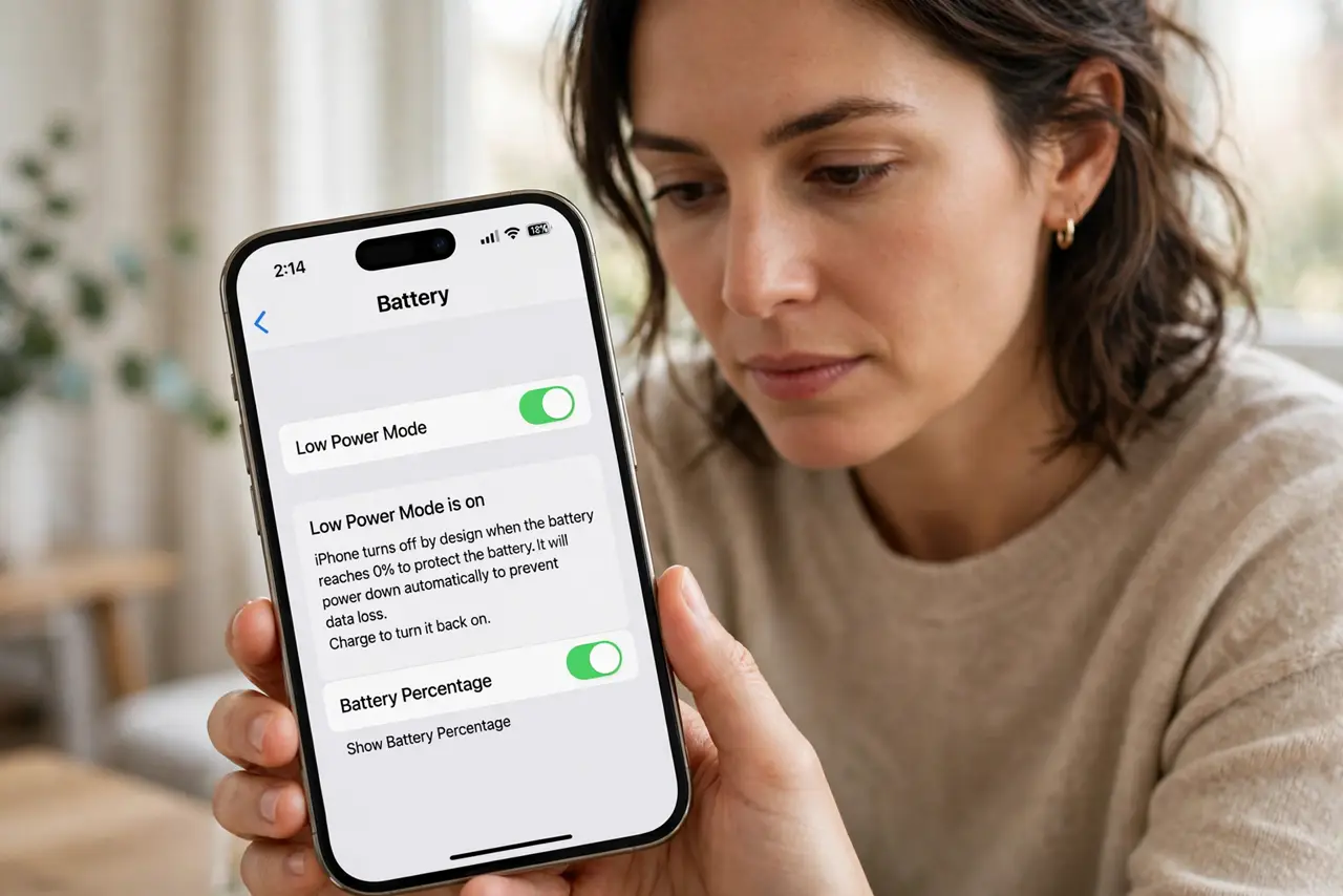 Person performing step 1: Know when it turns off by design. An iPhone hotspot disconnects when no device is connected for a short while. That is normal battery...