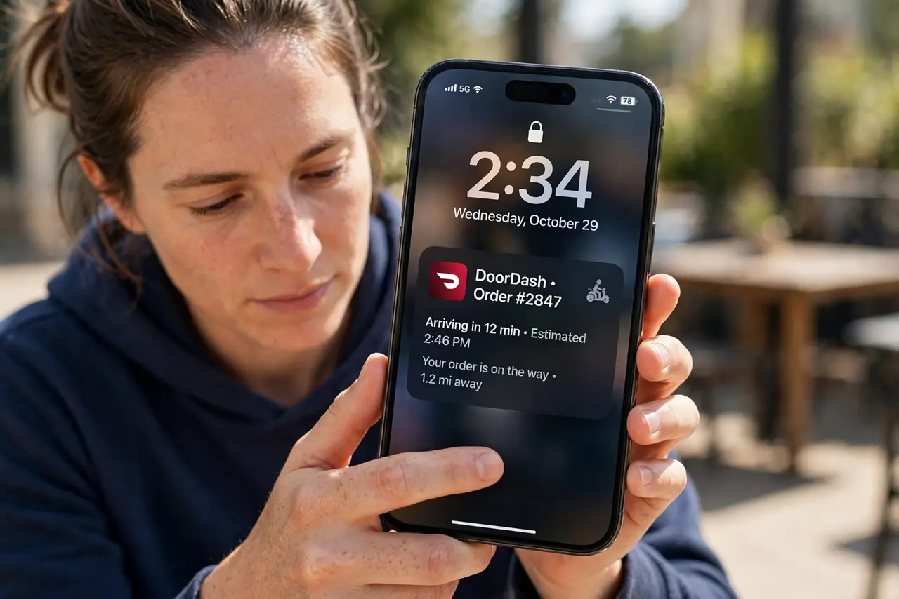 Live Activities Get Stuck on the Lock Screen — photo showing the situation described in the guide.
