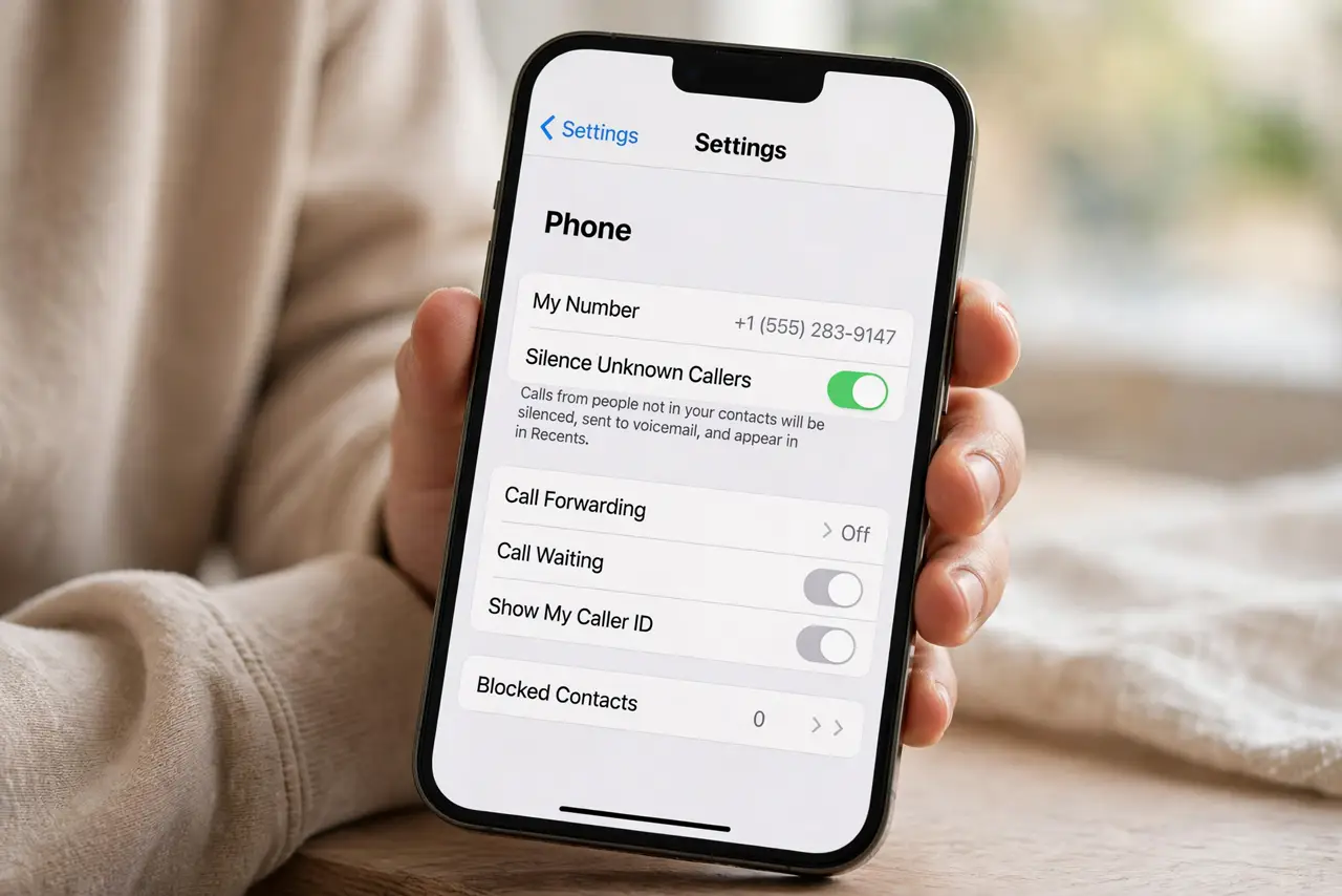 A person carrying out step one: turn it on.