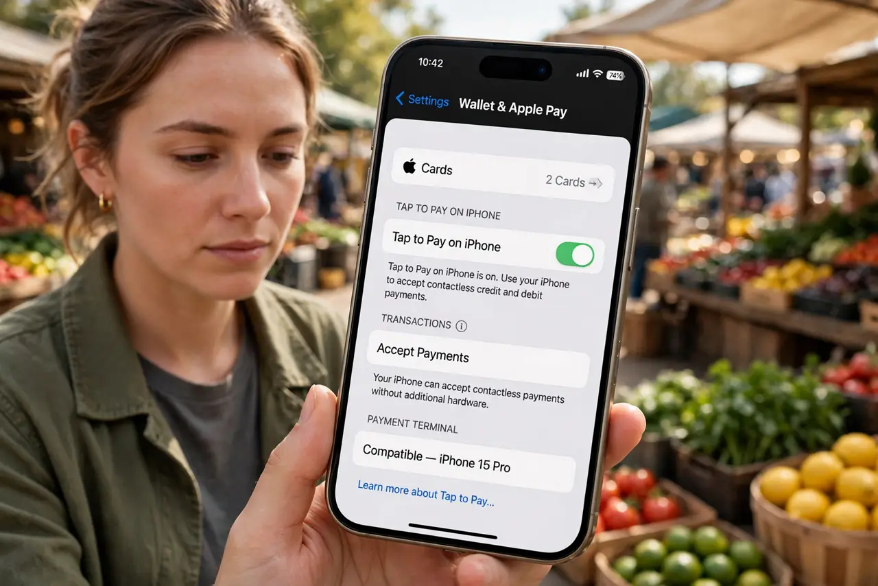 A person performing step 1: Check your iPhone model.