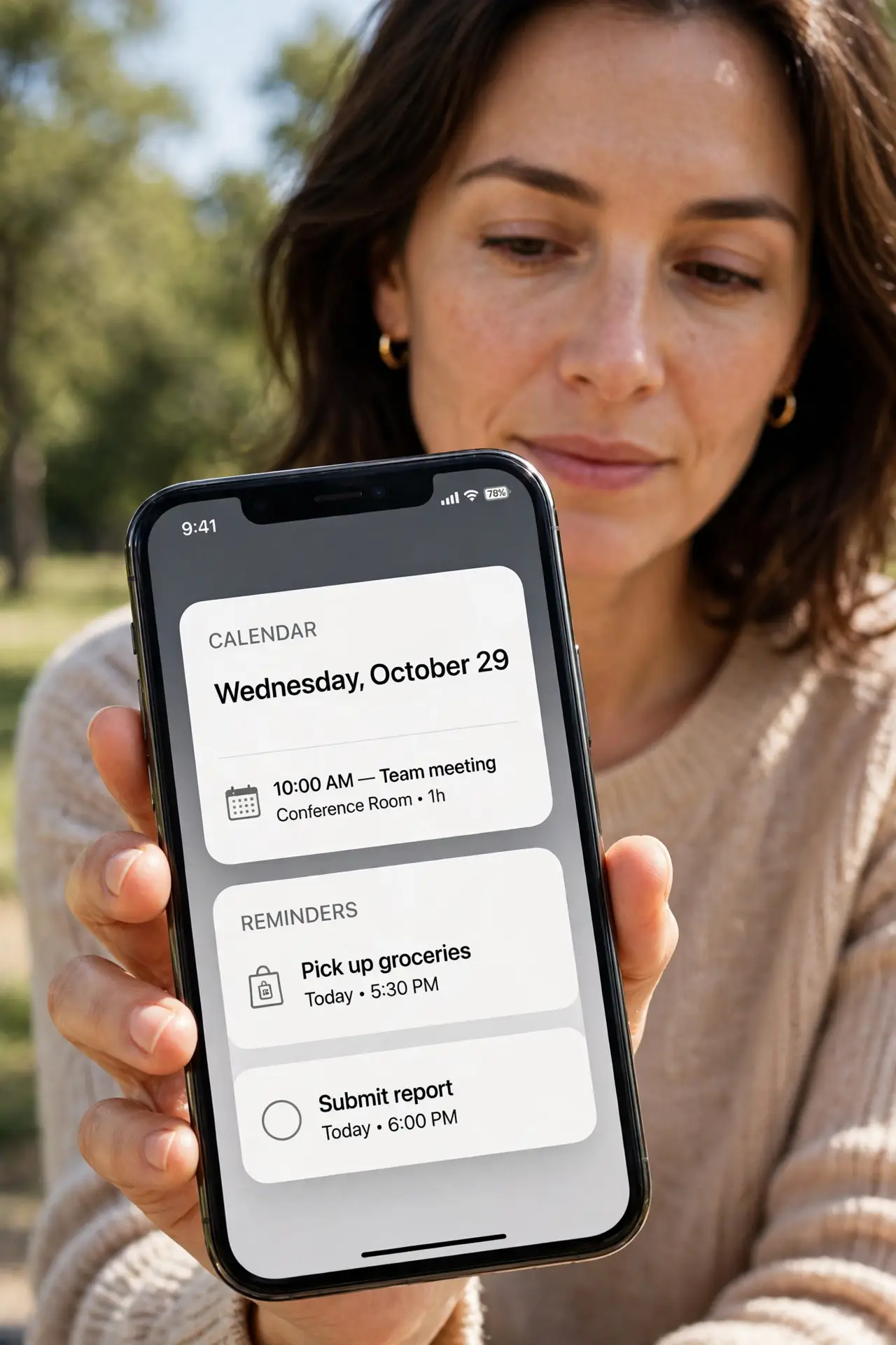 A Widget Stack Shows the Wrong Widget — photo showing the situation described in the guide.