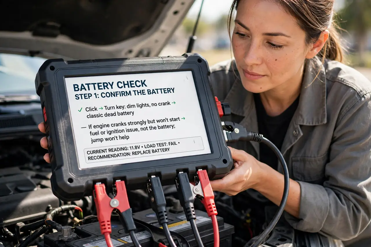 Confirm it's actually the battery.