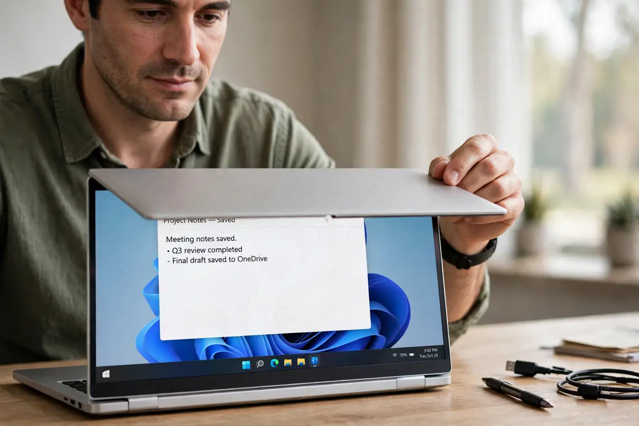Laptop Lid Will Not Close Flat? Fix It — photo showing the situation described in the guide.