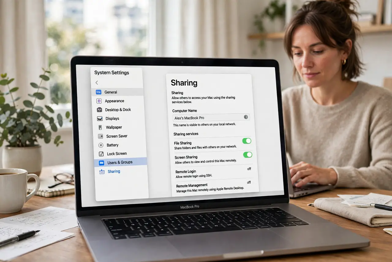 AirDrop Shows the Wrong Name for Your Mac — photo showing the situation described in the guide.
