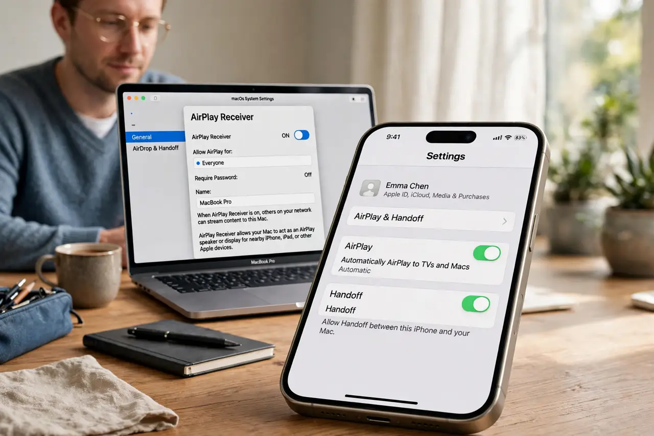 AirPlay to Mac Not Listed? Fix It — photo showing the situation described in the guide.