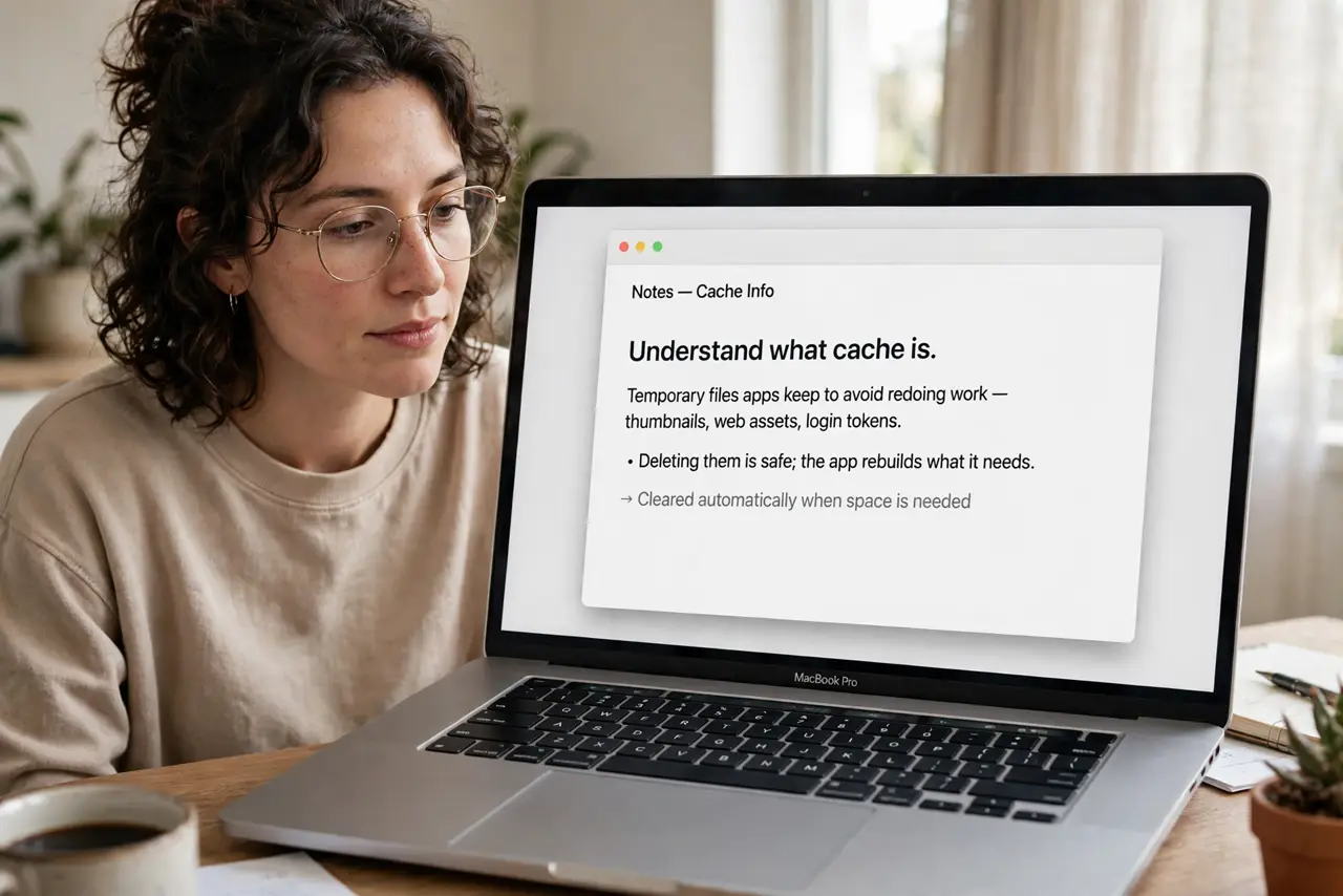 Understand what cache is.