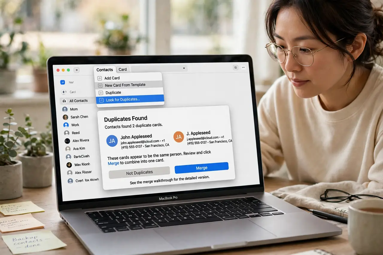Run the built-in duplicate finder.