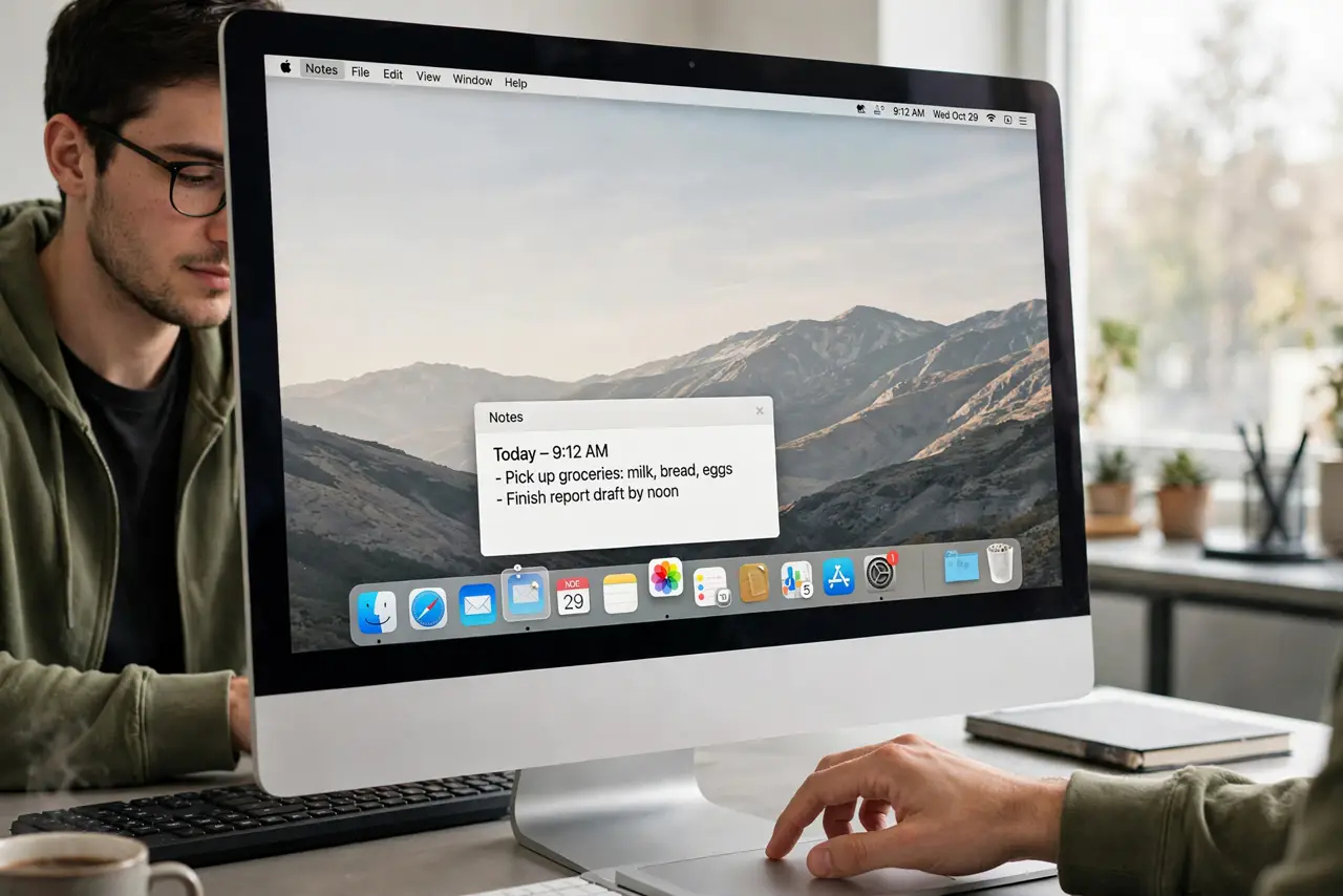 A person performing step 1: Click the bouncing icon.