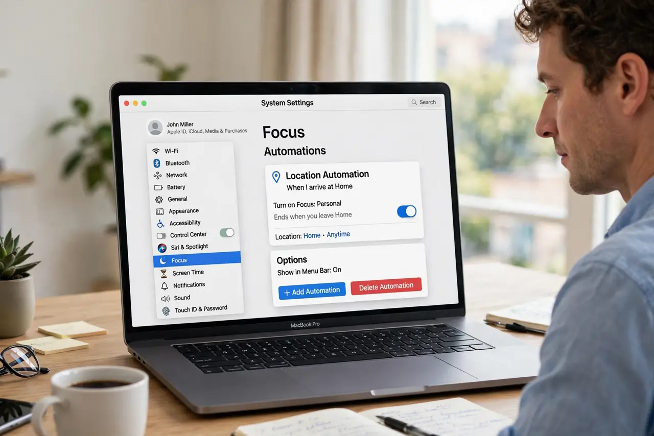 Focus Mode by Location Never Activates? Fix It — photo showing the situation described in the guide.