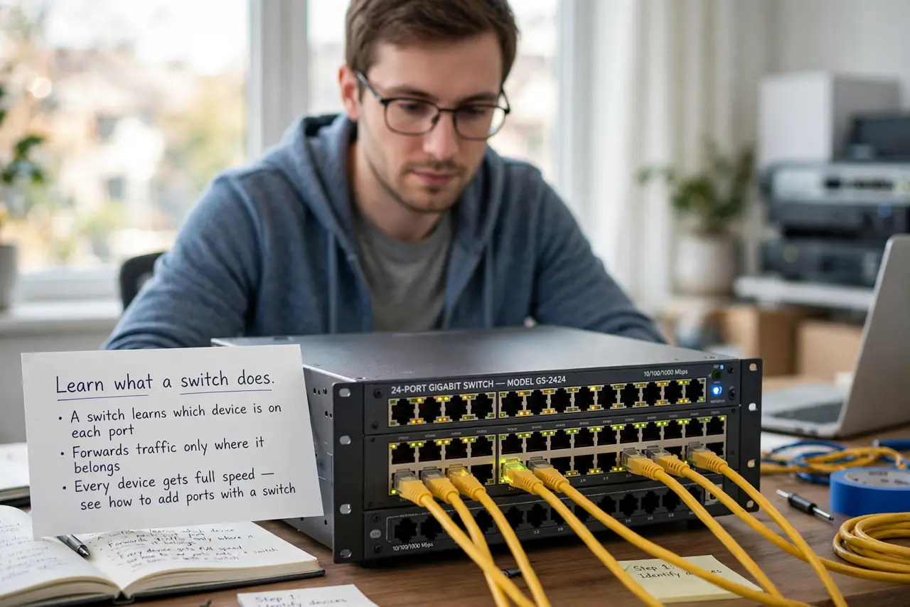 Learn what a switch does.