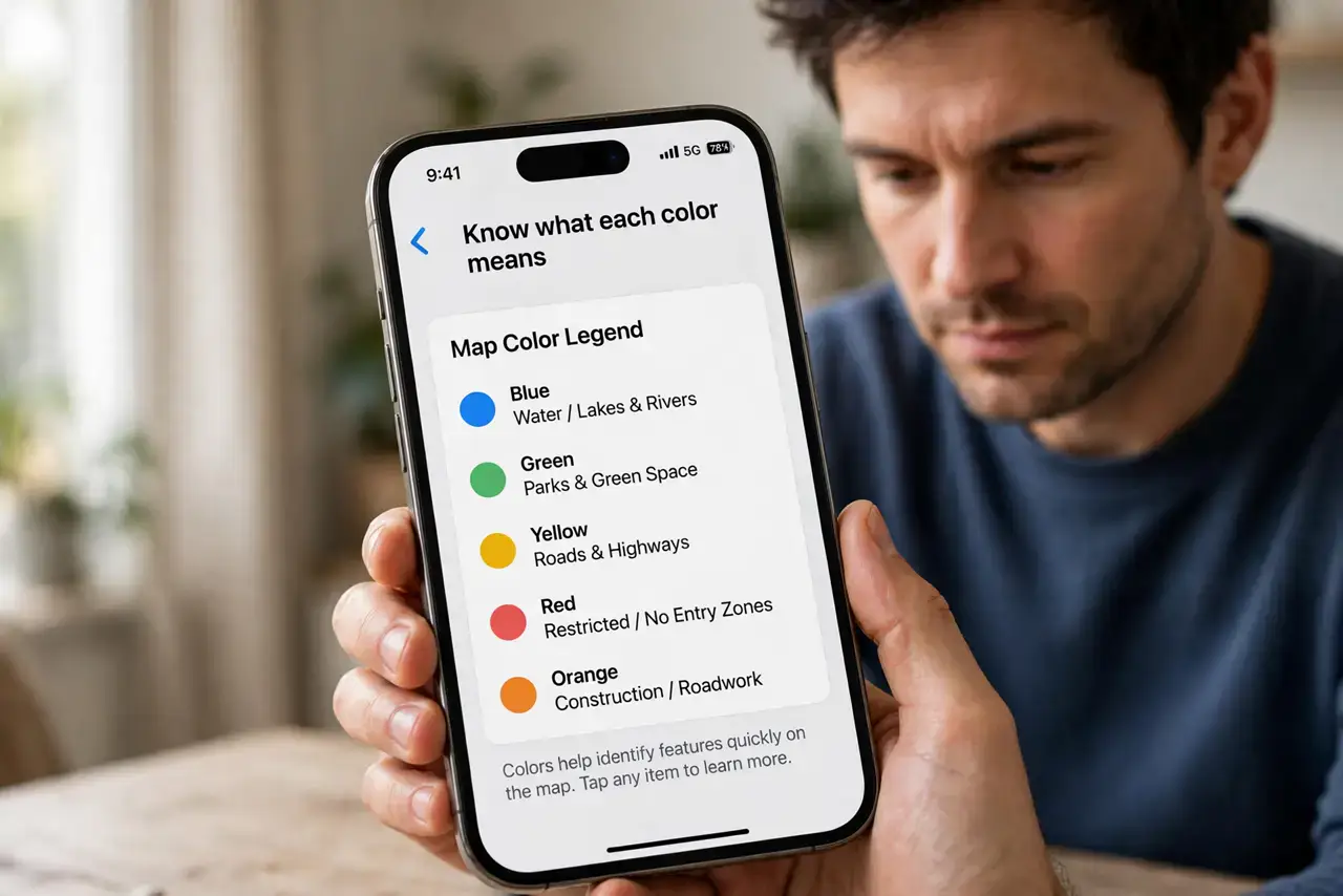 Step 1 in action for Green Dot on Your Phone: Know what each color means.