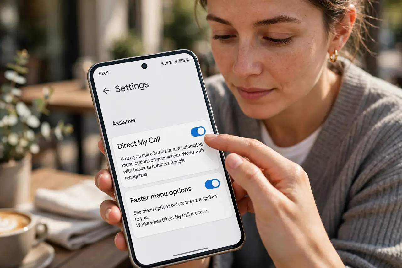 Enable Direct My Call.