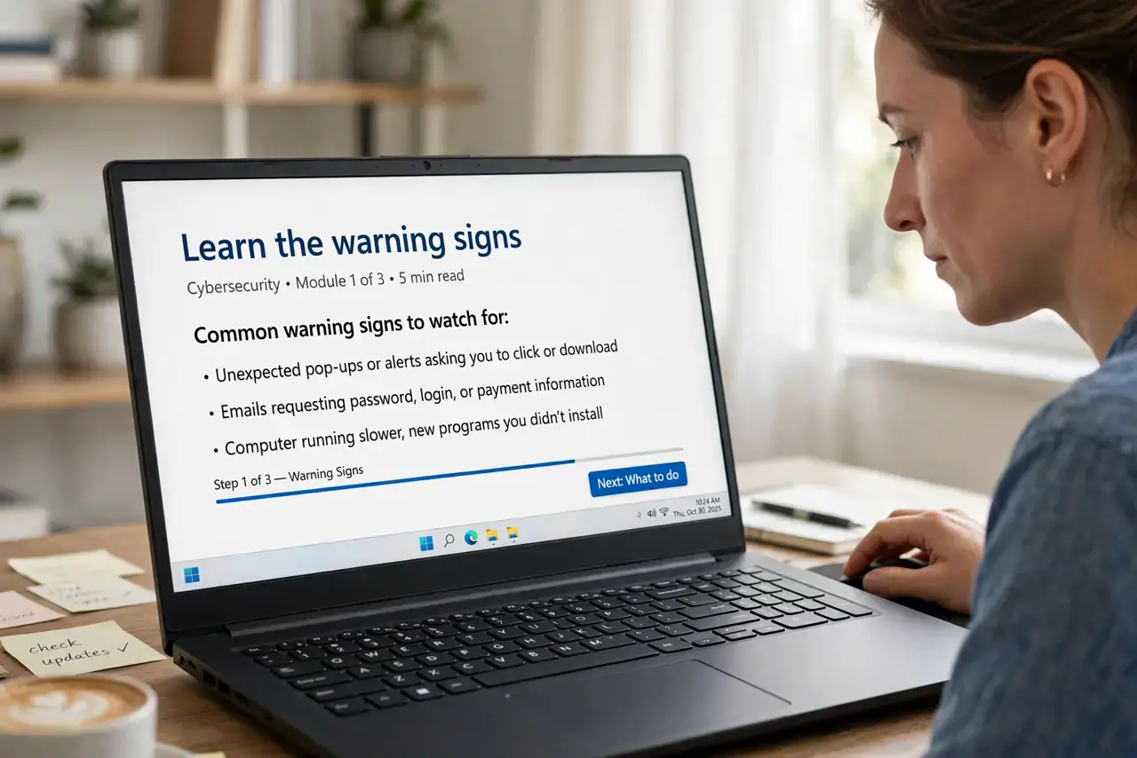 Step 1 in action for Router DNS Hijacked: Learn the warning signs.