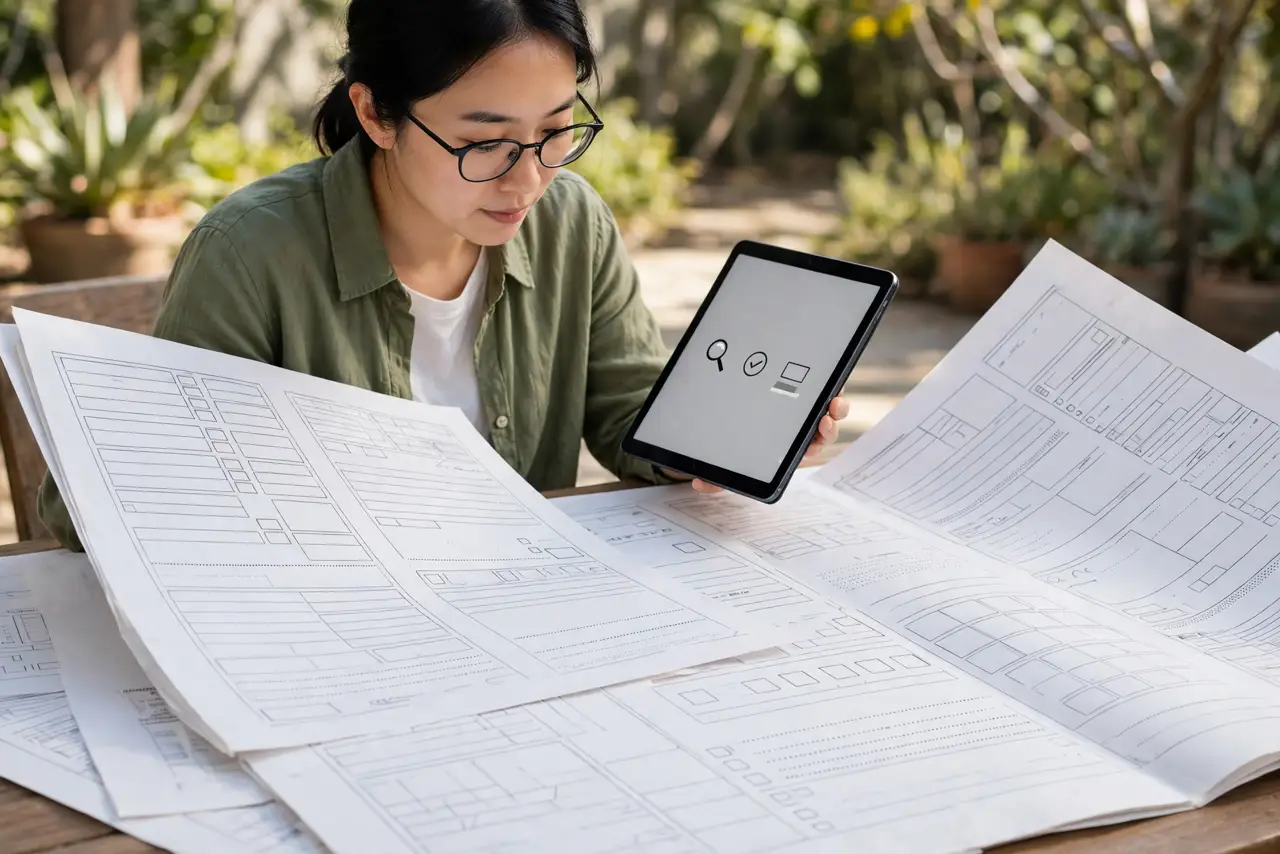 A person doing the guide's first step: Recognize the upfront-fee signature.