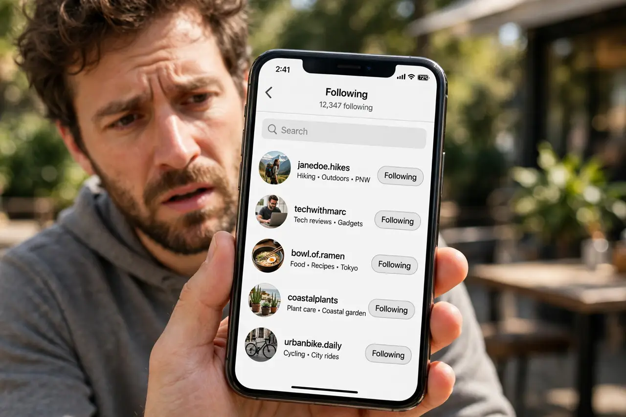 Follower List Changed? Find What Happened — photo showing the situation described in the guide.