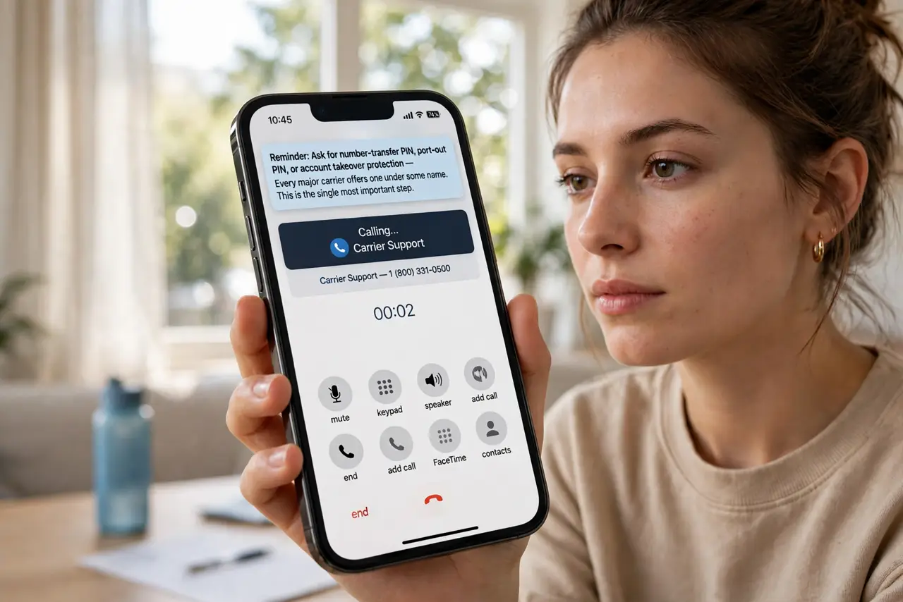 Call your carrier today.