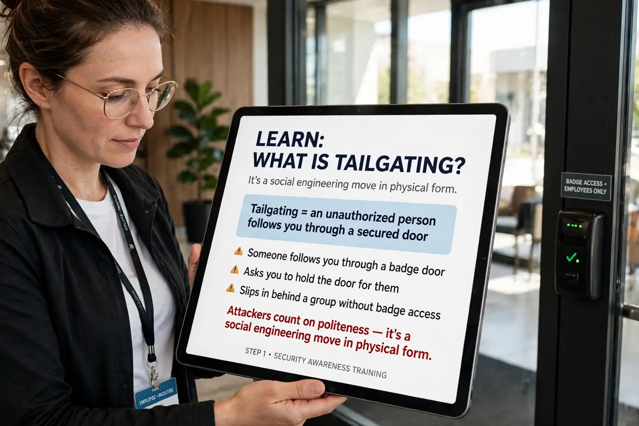 Learn what tailgating looks like.