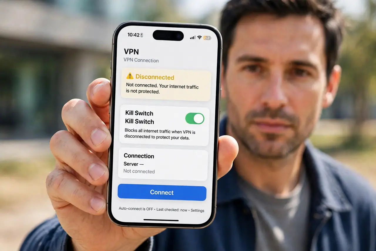 VPN Disconnects Without Warning? Stay Protected — photo showing the situation described in the guide.