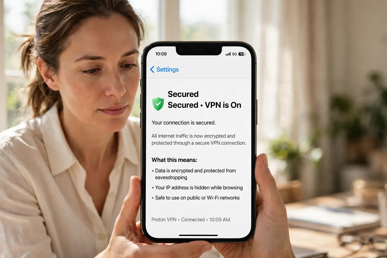 Step 1 in action for 'Secured' but Pages Won't Load: Understand what Secured means.
