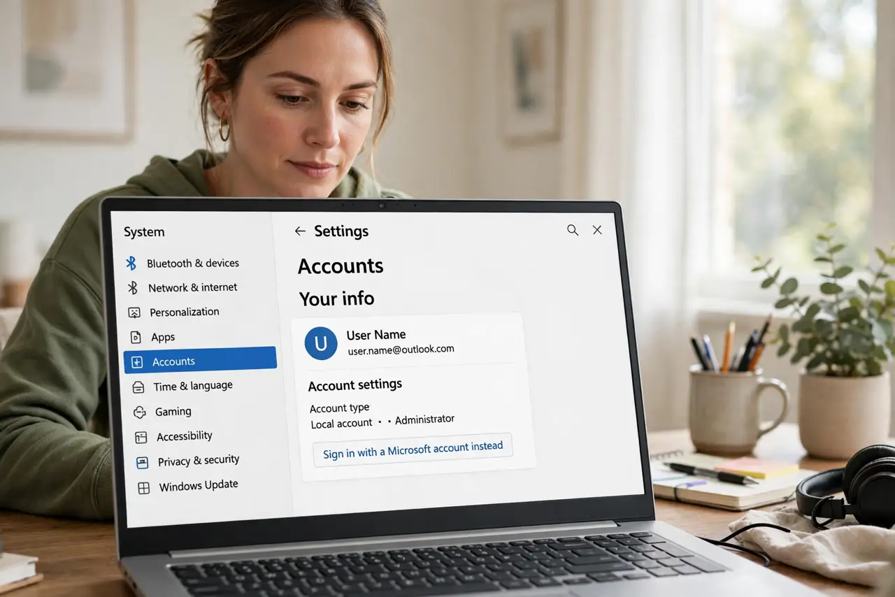 A person performing the first step: Figure out which account type you have. Settings > Accounts > Your info. If it.