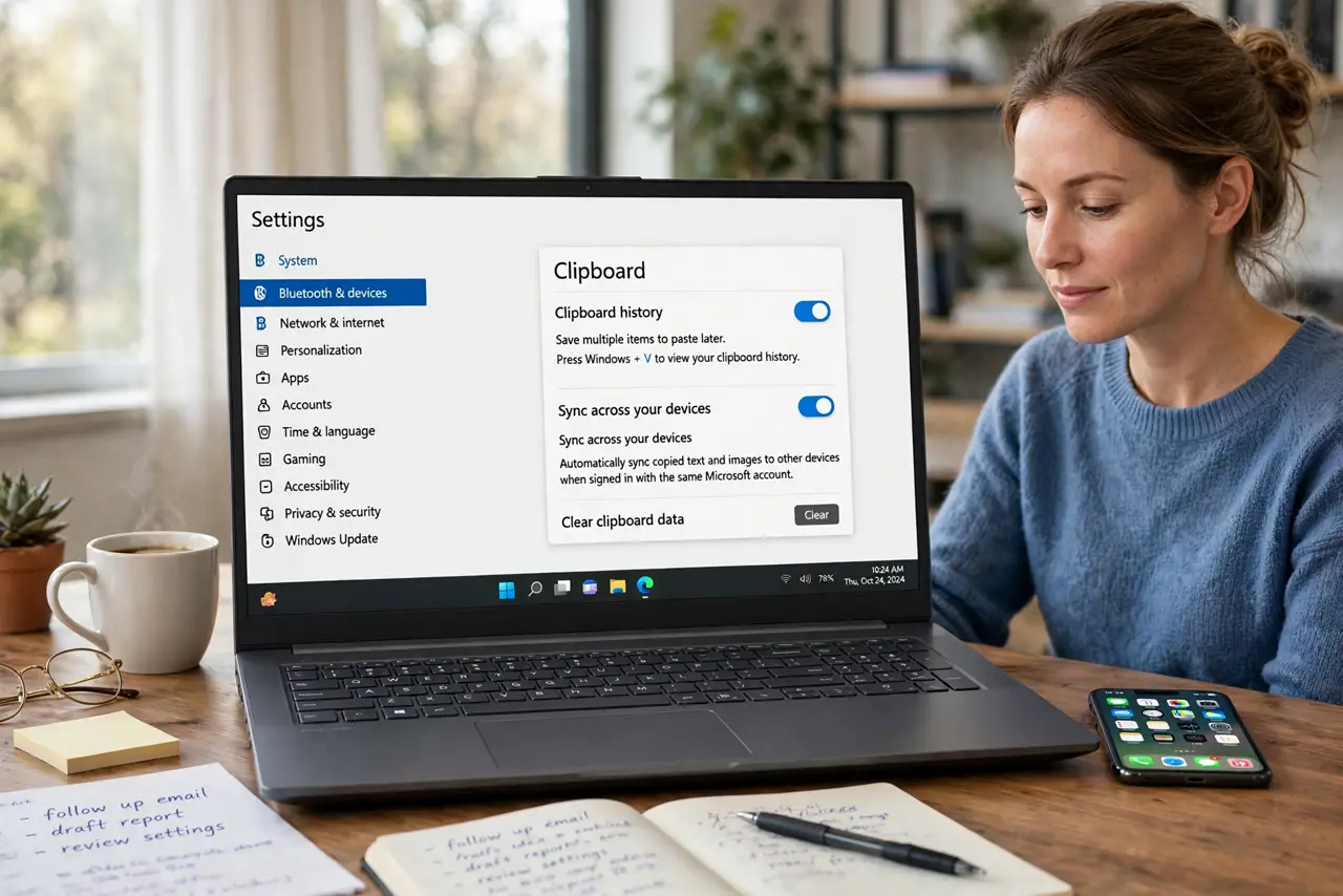 Clipboard Sync Fails Across Devices? Fix It — photo showing the situation described in the guide.