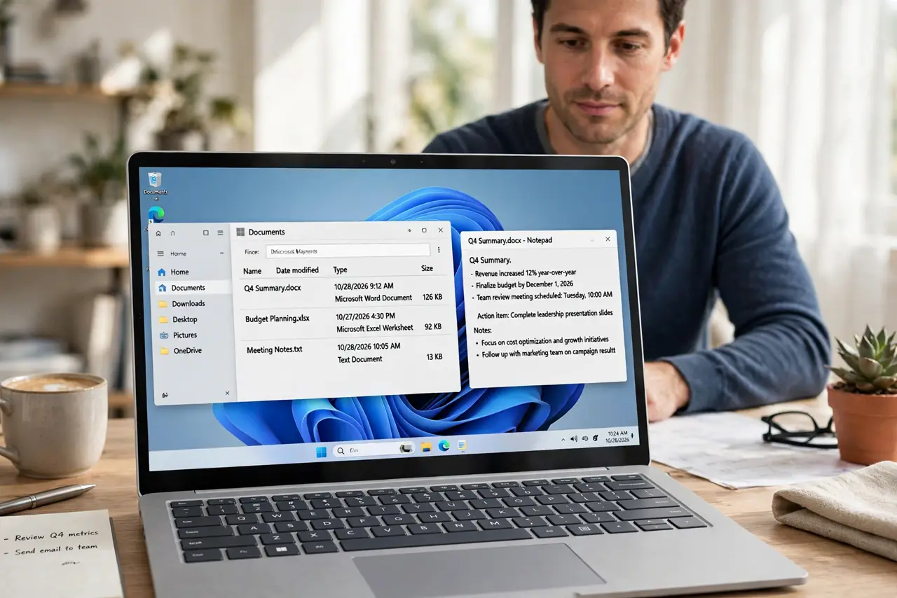 Desktop Peek Stops Working? Fix It — photo showing the situation described in the guide.