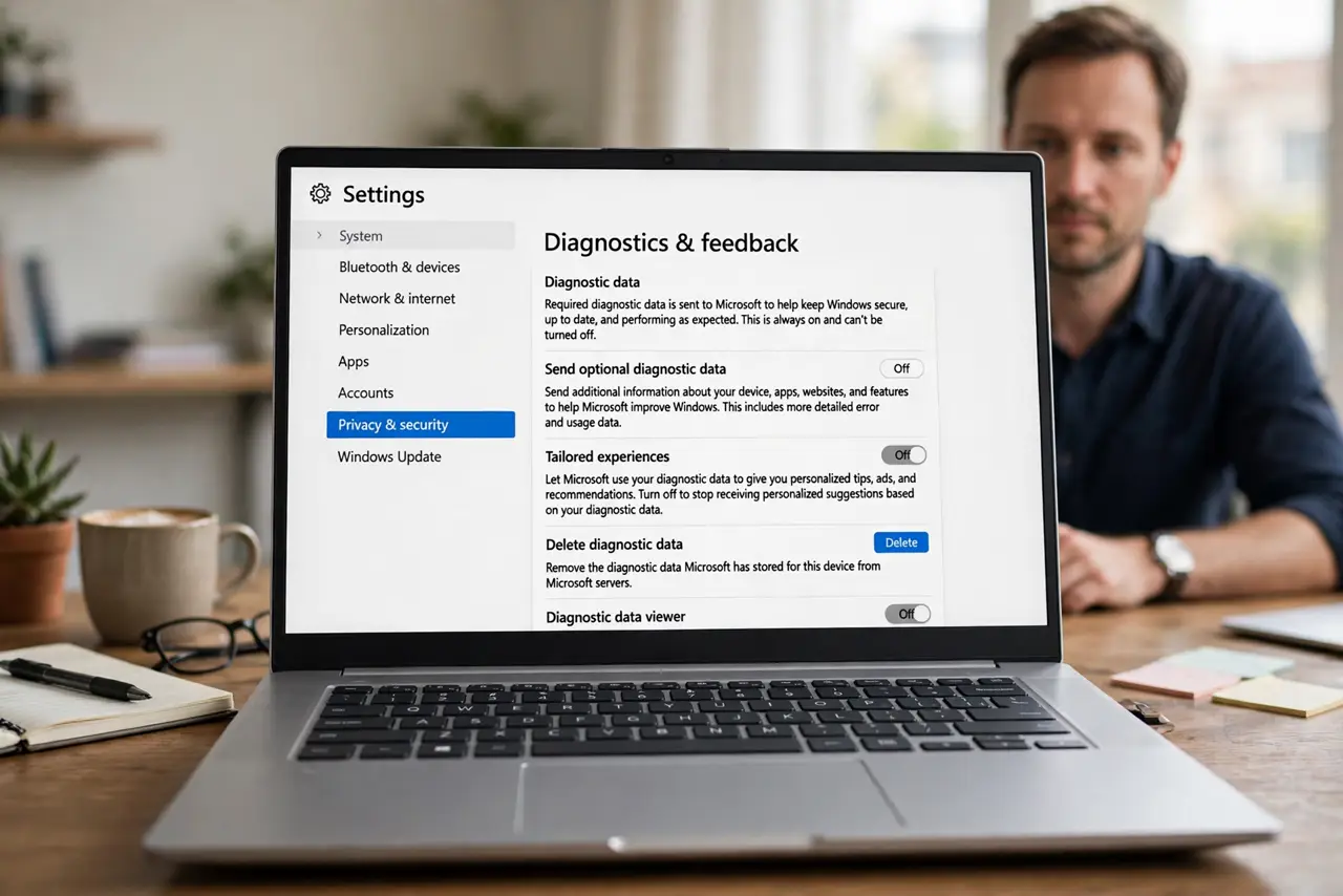What Windows Diagnostic Data Really Means — photo showing the situation described in the guide.