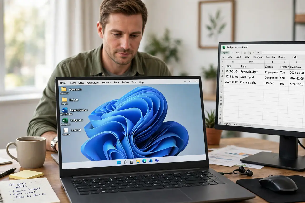 Duplicate Screen Cuts Your Resolution in Half — photo showing the situation described in the guide.