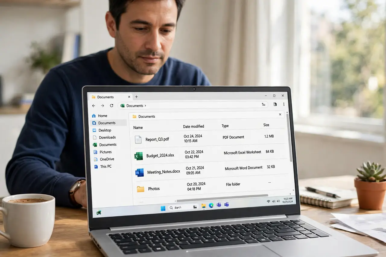 Folder View Resets Every Time? Fix It — photo showing the situation described in the guide.