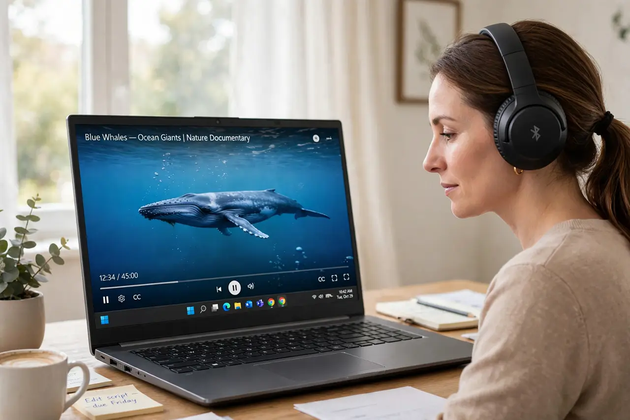 Headphones Pair but Produce No Sound — photo showing the situation described in the guide.
